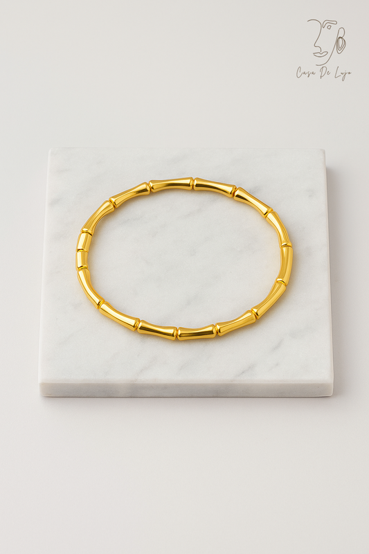 Bamboo Sculptural Bracelet