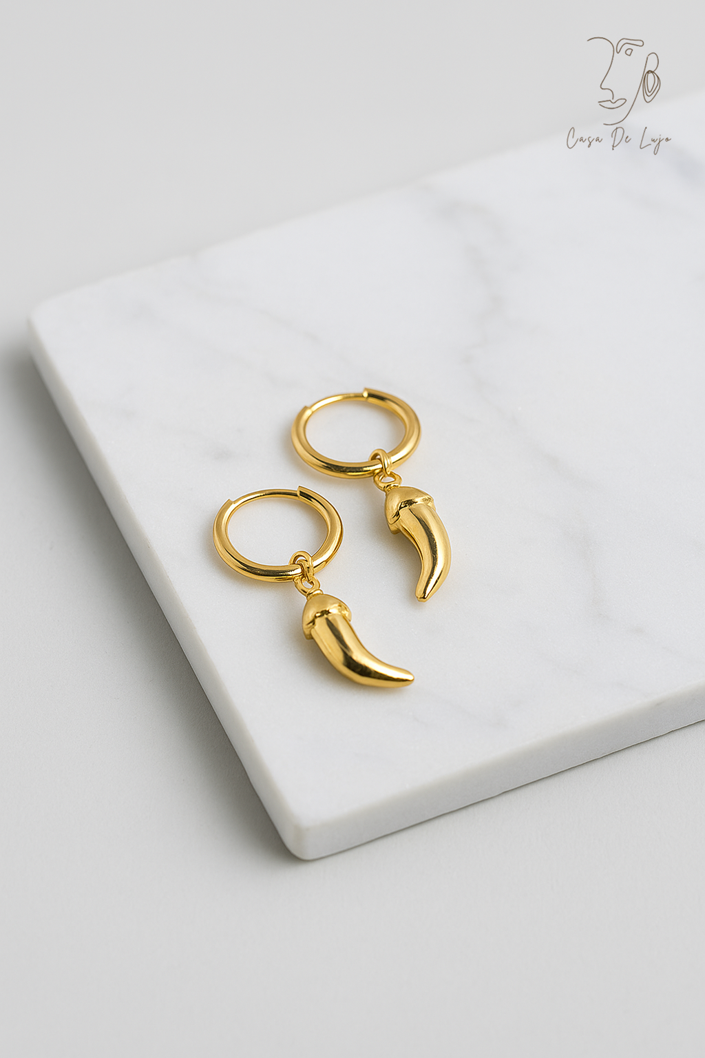 Golden Pepper Earrings
