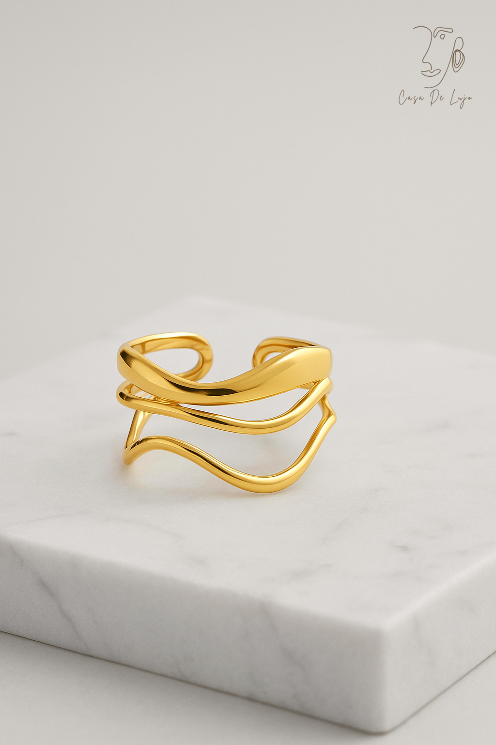 Tides Cuff Ring