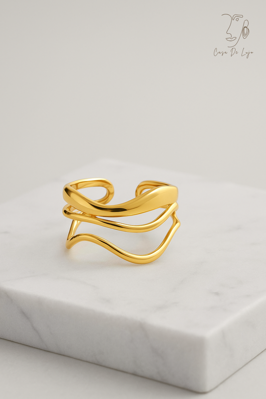 Tides Cuff Ring